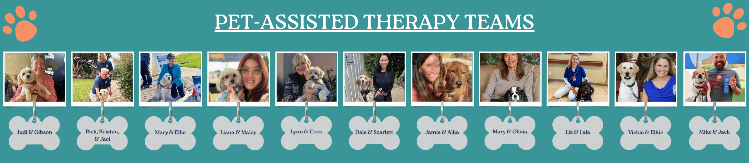 RCHS Pet-Assisted Therapy Teams (6) RCHS Pet-Assisted Therapy Teams (6)